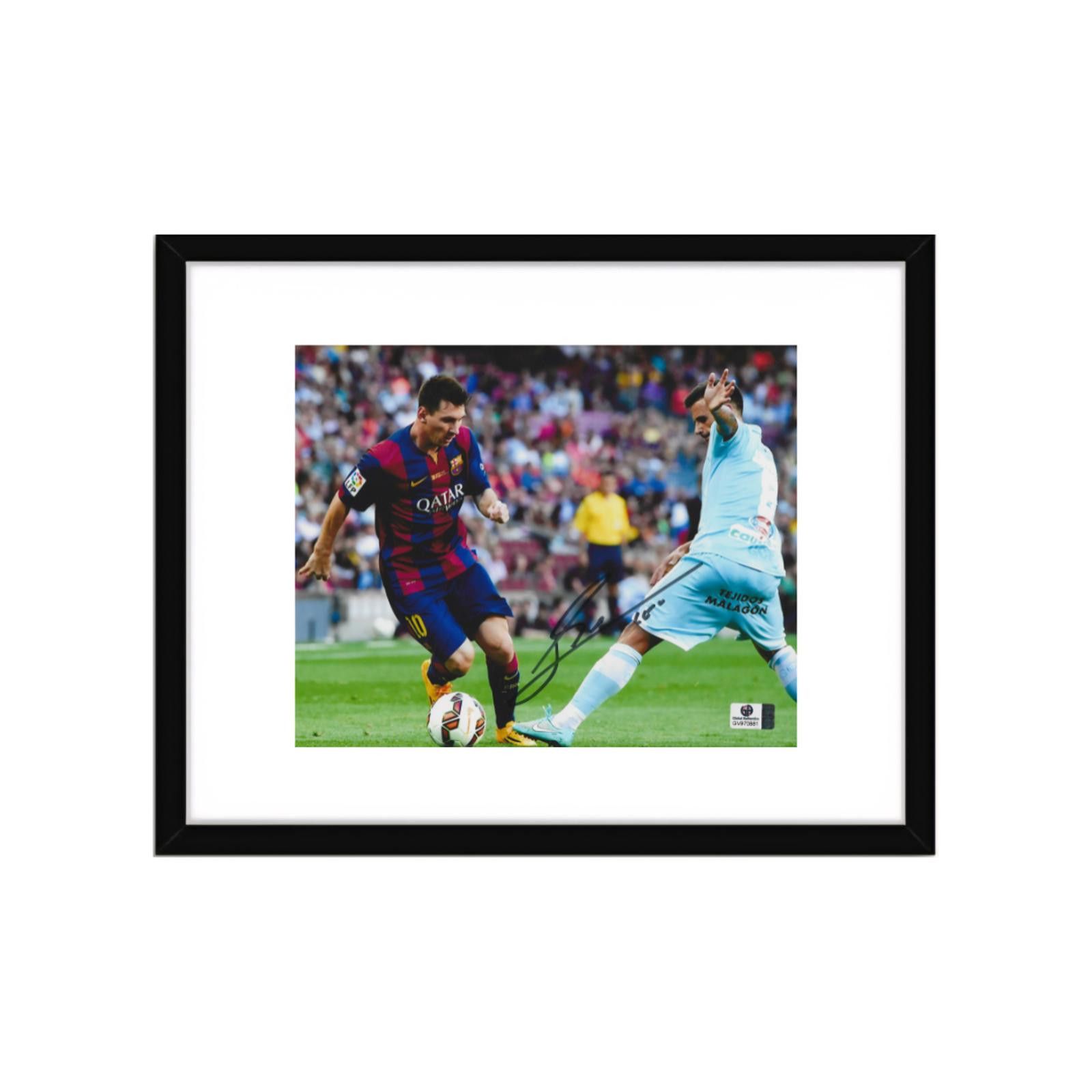 Other Lionel Messi FC Barcelona Autographed 8x10 Photo coa W/Frame Size ONE SIZE - 2 Thumbnail