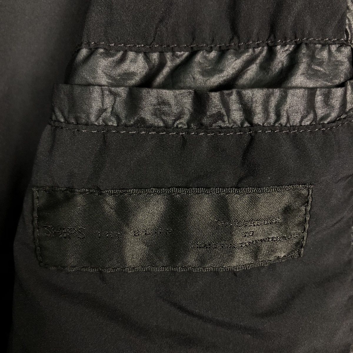 Ships Jet Blue 🔥90’s Vintage Parka Nylon Jacket Black Ships Japan Size US M / EU 48-50 / 2 - 14 Thumbnail