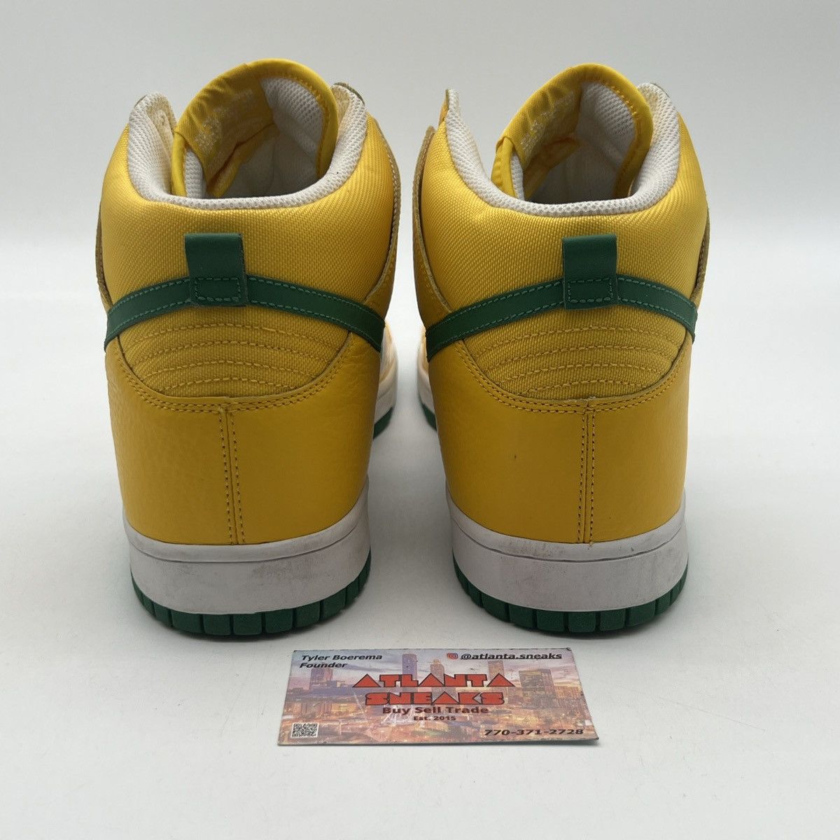 Nike Dunk high yellow Size US 13 / EU 46 - 3 Thumbnail