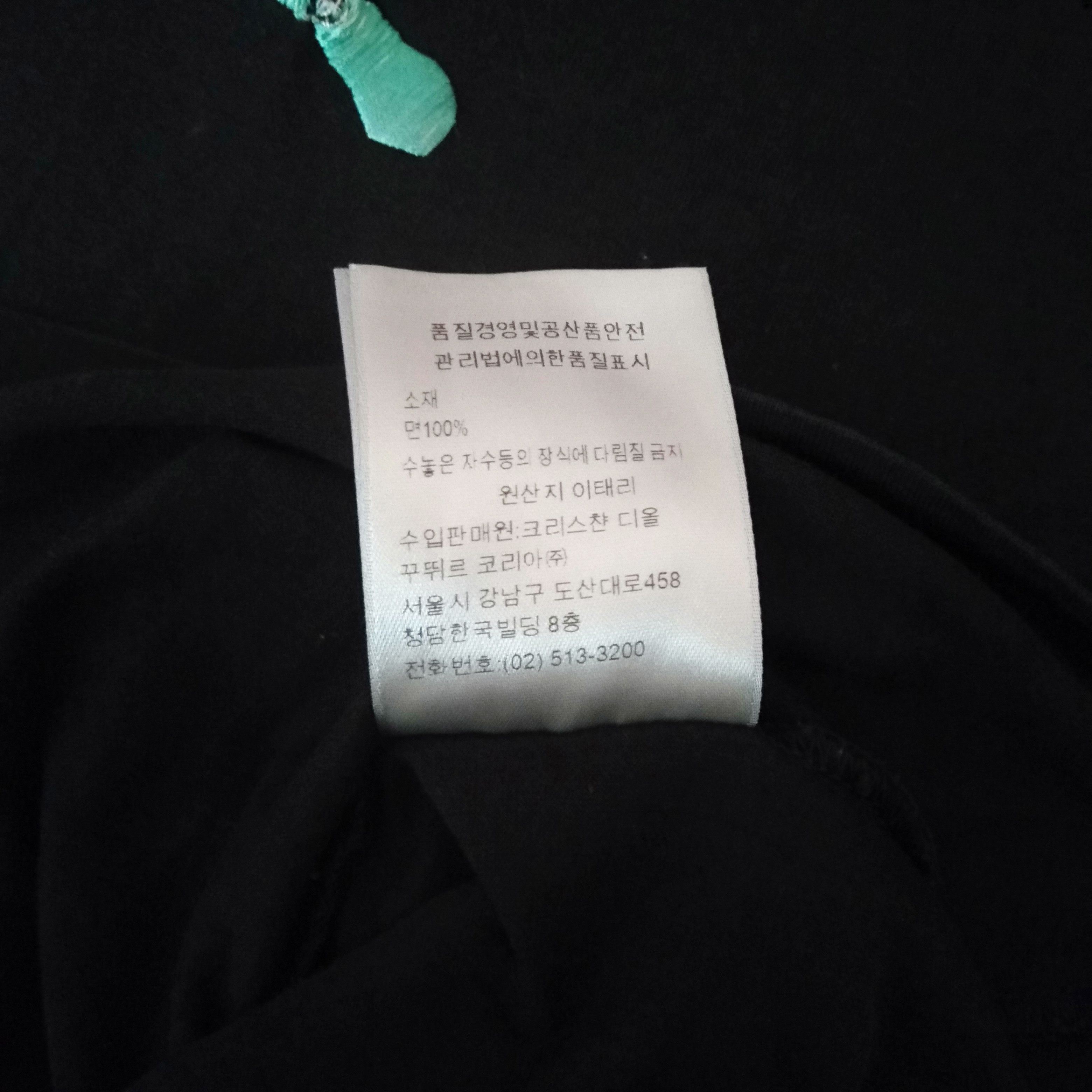 Dior × Stussy Dior Homme Graffiti Shawn Stussy Logo Black Tee Size US M / EU 48-50 / 2 - 6 Thumbnail