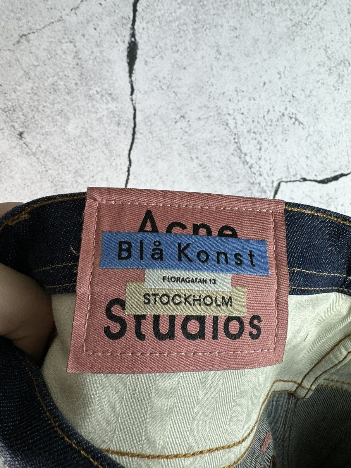 Acne Studios Acne Studios River Indigo Denim Jeans Tag Size 31x32 Size US 31 - 3 Thumbnail
