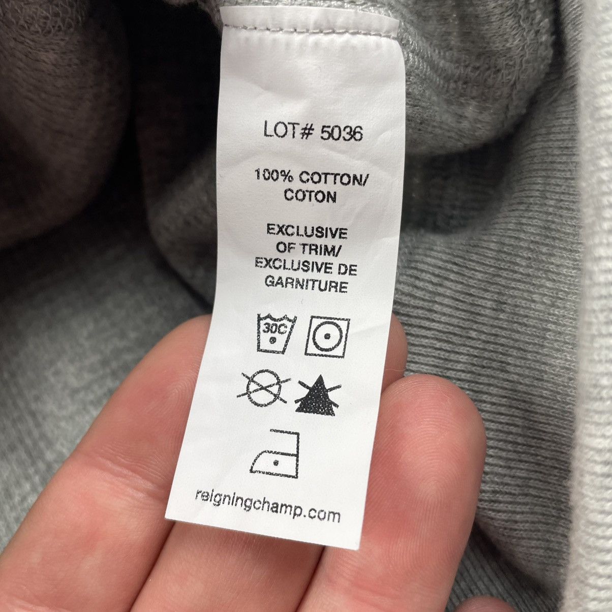 Reigning Champ Reigning Champ Waffle Knit Cardigan Snap-T XL Grey LIKE NEW Size US XL / EU 56 / 4 - 7 Thumbnail
