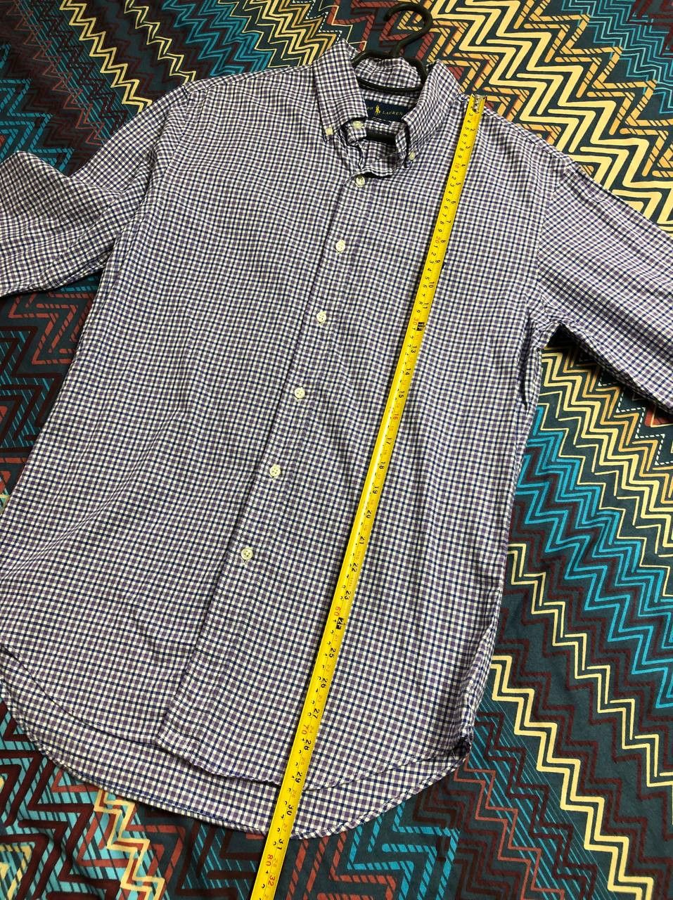 Polo Ralph Lauren × RRL Ralph Lauren × Vintage Polo Ralph Lauren Slim fit checked shirt size L Size US M / EU 48-50 / 2 - 9 Thumbnail