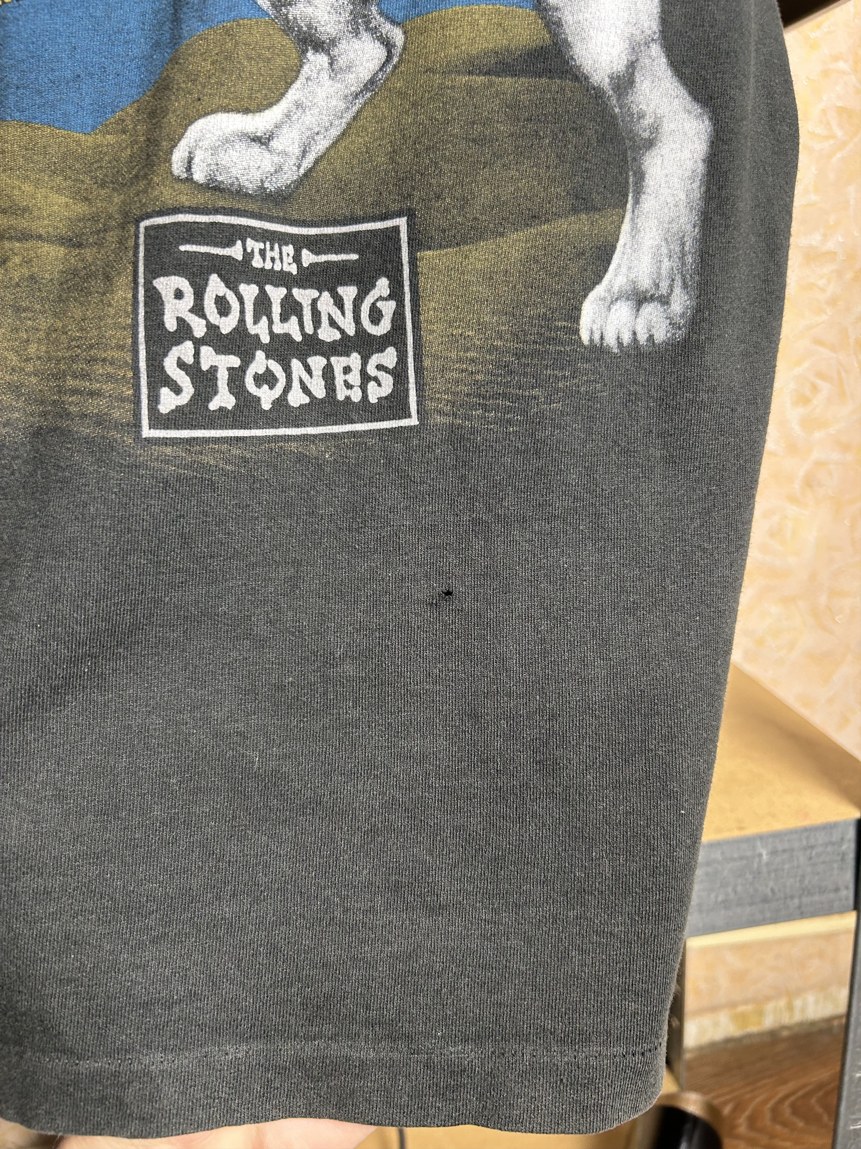 Band Tees Vintage 1997 1998 The Rolling Stones Rock Band Tour T-shirt Size US XL / EU 56 / 4 - 17 Thumbnail