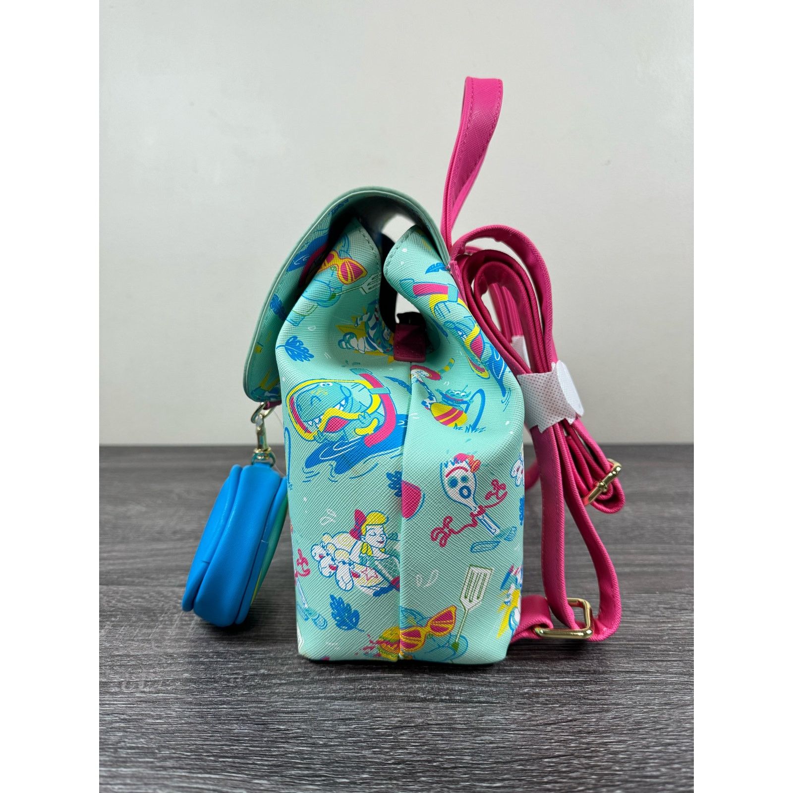 Disney Loungefly Disney Pixar Backpack with Pouch Toy Story NWT Size ONE SIZE - 4 Thumbnail