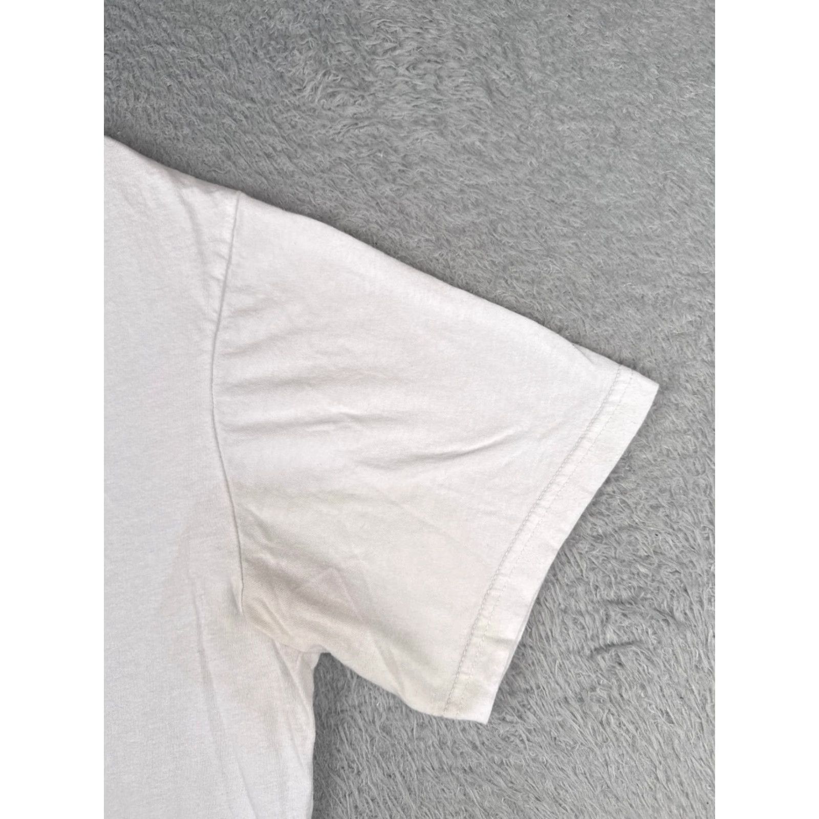 Tommy Hilfiger VINTAGE Tommy Hilfiger T-Shirt Women Adult XL White Casual Short Sleeve Cotton Summer Women's Size 40" / US 18 - 2 Thumbnail