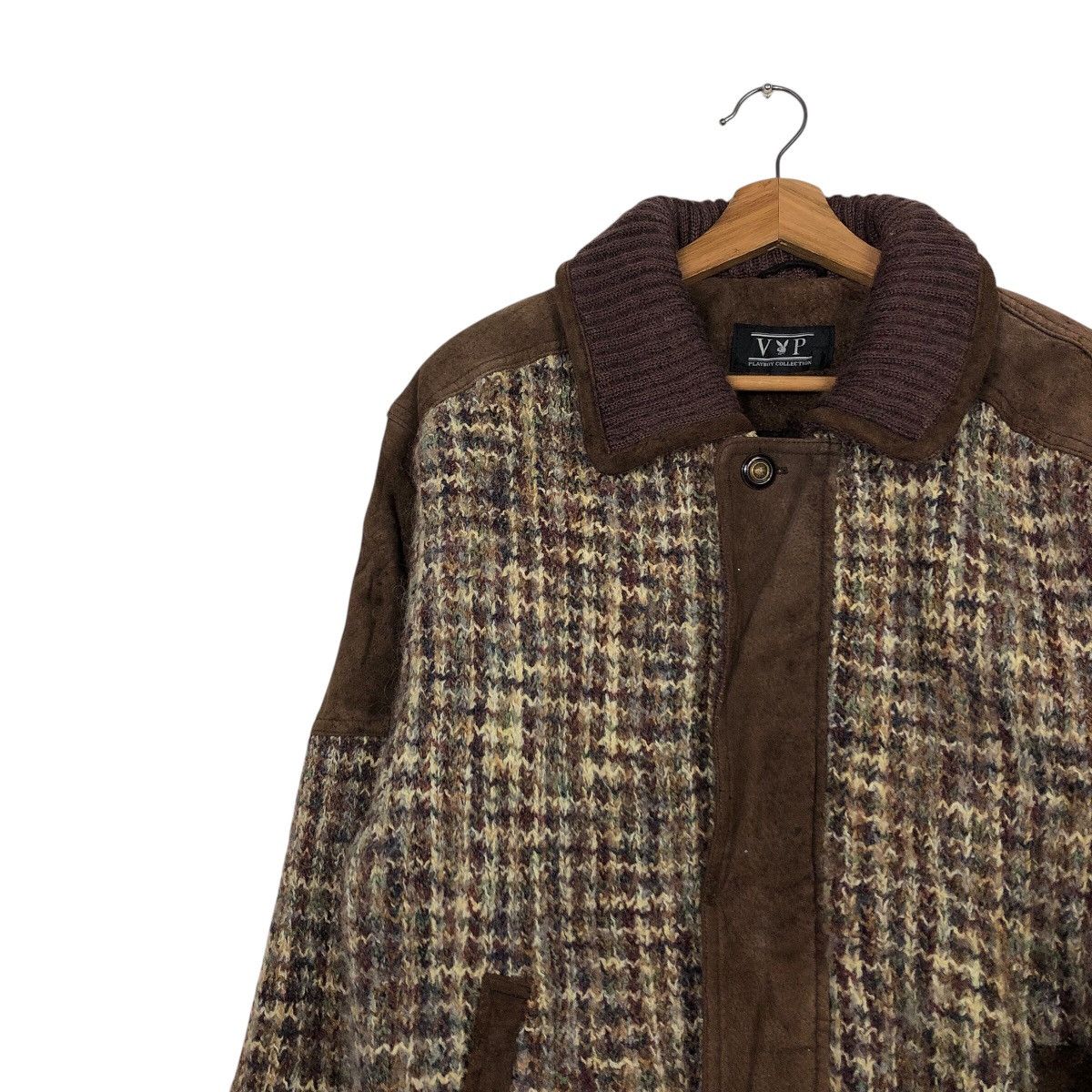 Designer × Japanese Brand × Vintage 📌Vintage Bomber Jacket Knit VIP Playboy Collections Size US L / EU 52-54 / 3 - 8 Thumbnail