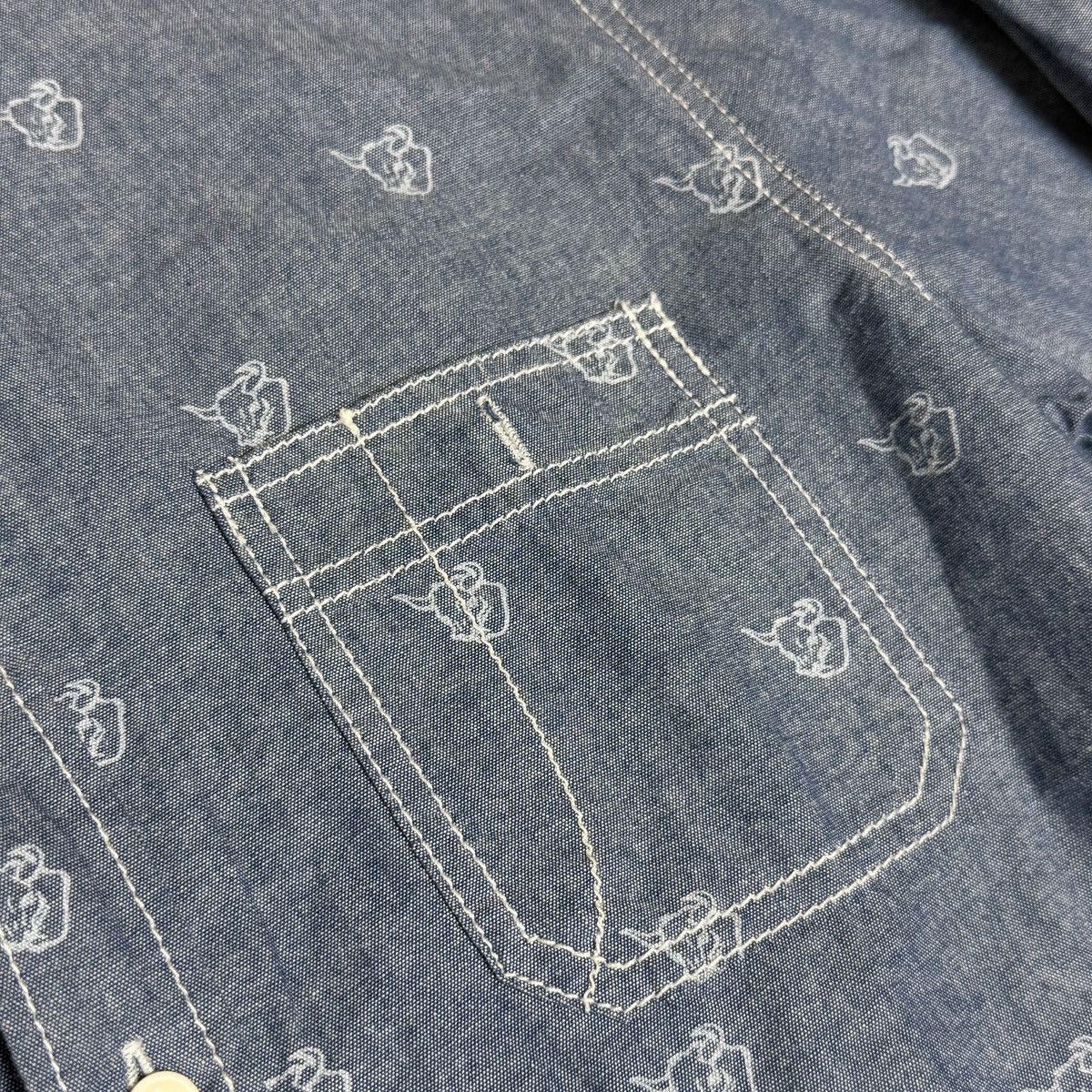 Other [Marlond Outer Wear] Freedom Clothes Bull Head Work Shirt Size US M / EU 48-50 / 2 - 4 Thumbnail
