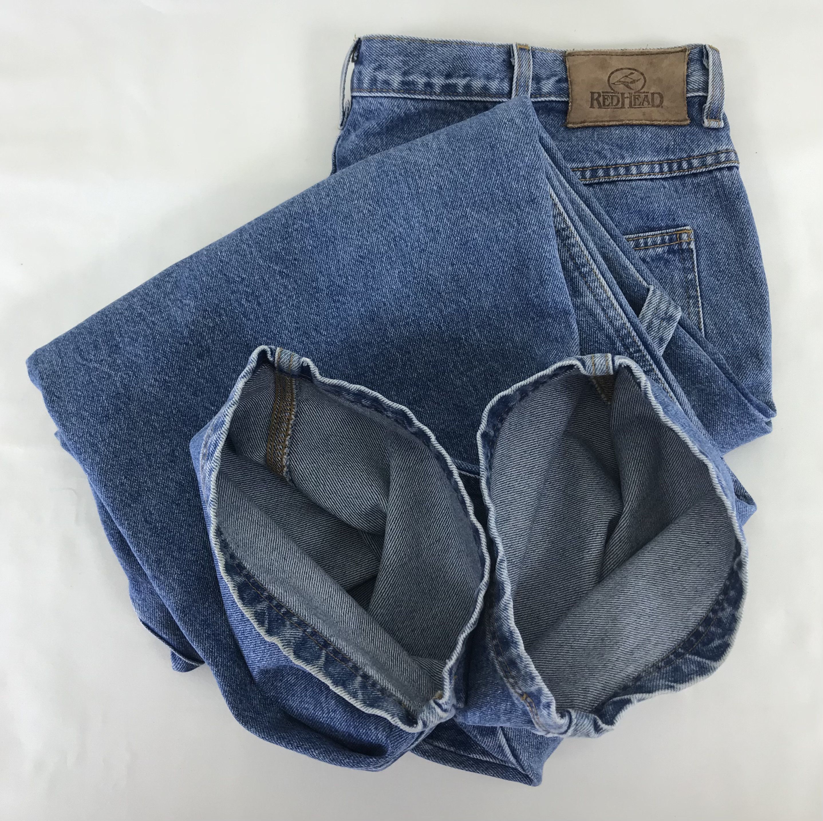 Redhead Vintage Redhead Double Knee Carpenter Jeans Baggy Denim Size US 42 / EU 58 - 12 Thumbnail