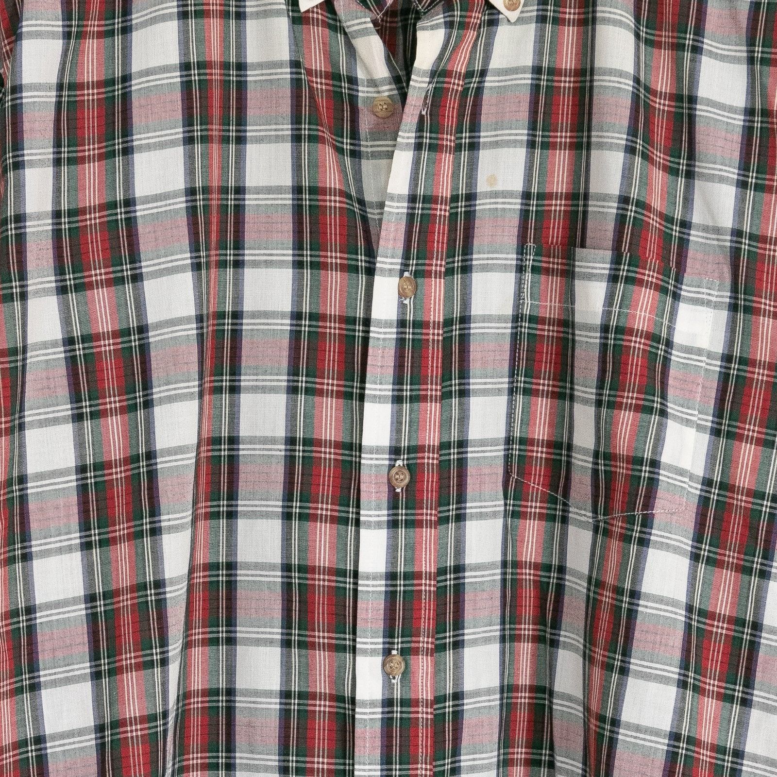 McGregor Vintage 90s McGregor Plaid Button Up Shirt Mens XL Oxford Size US XL / EU 56 / 4 - 3 Thumbnail