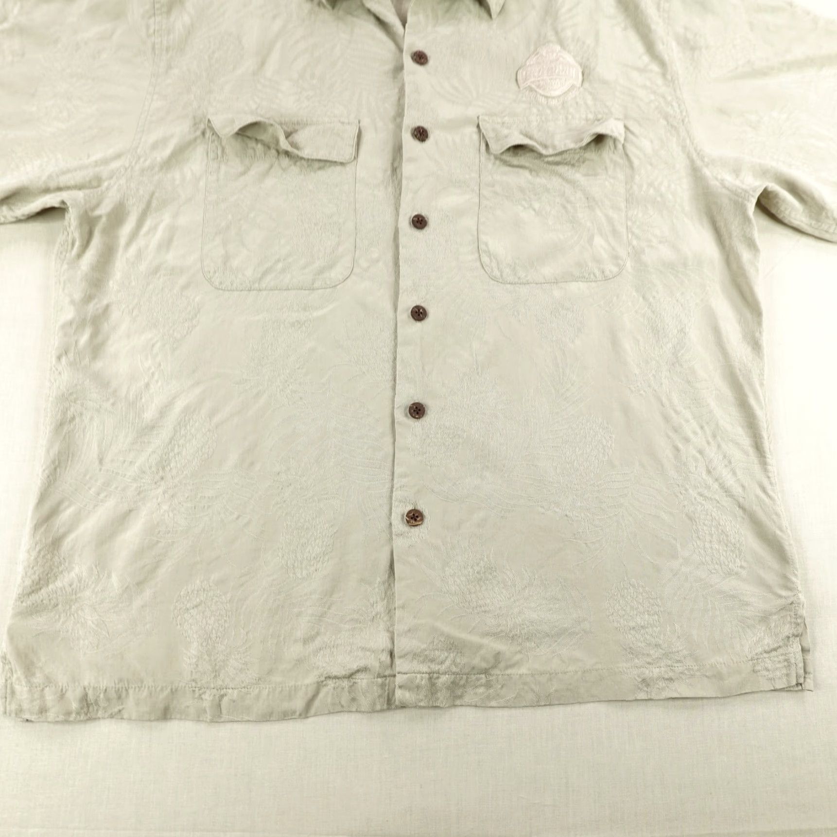 Reyn Spooner Vintage Reyn Spooner Shirt Large NFL Pro Bowl 2005 Regency Silk Jacquard Y2K ^ Size US L / EU 52-54 / 3 - 4 Thumbnail