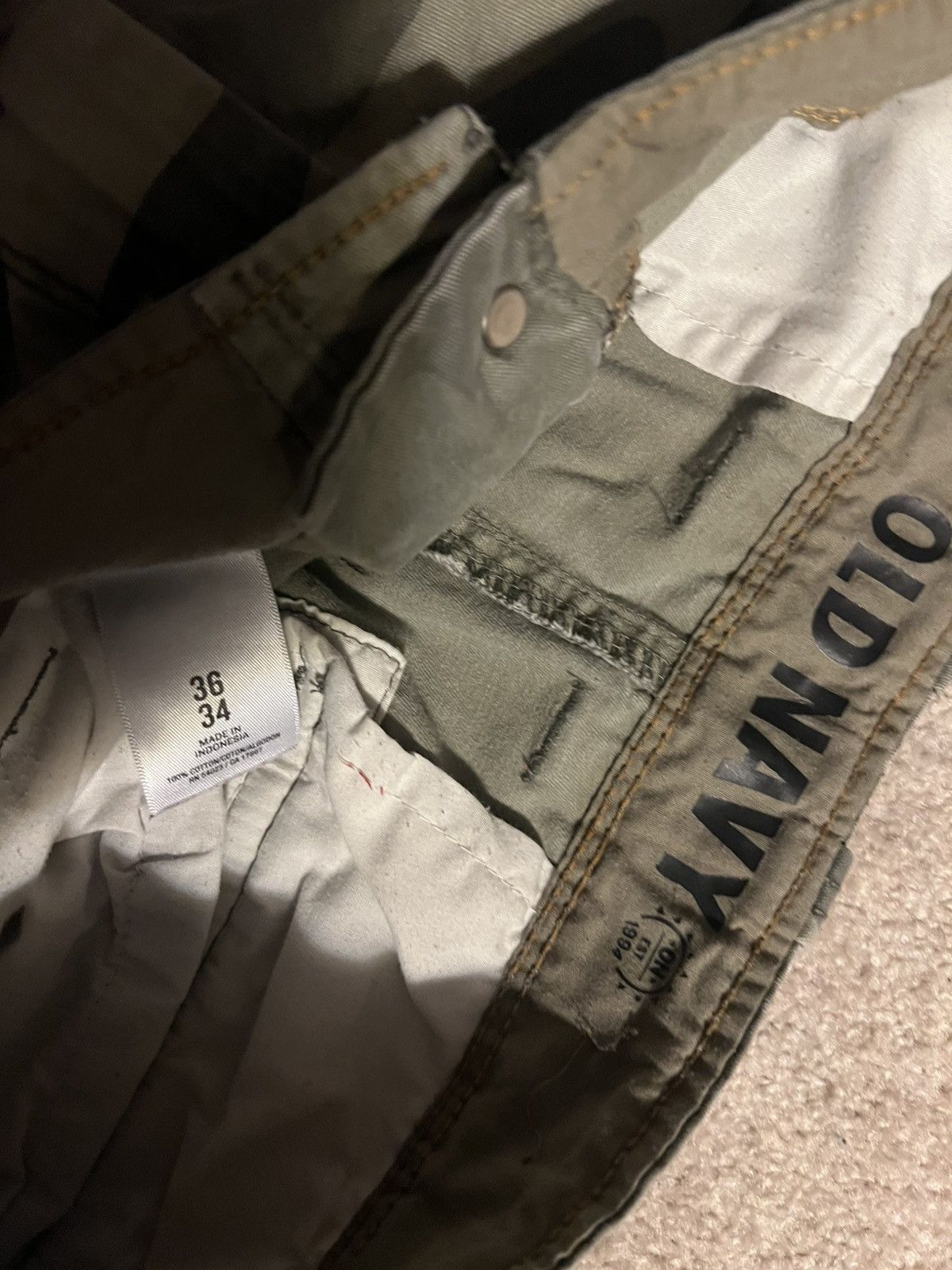 Old Navy Camo pants Size US 34 / EU 50 - 3 Thumbnail