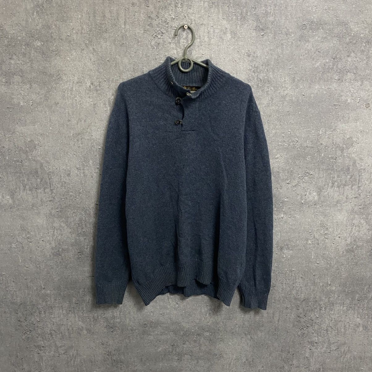 Loro Piana Loro Piana Quarter Zip Sweater Jumper Size US L / EU 52-54 / 3 - 1 Thumbnail
