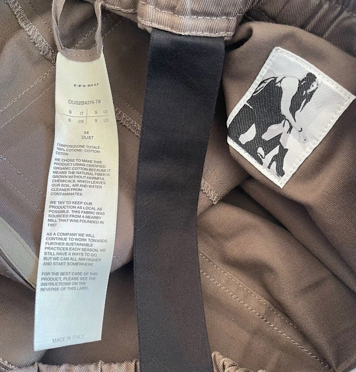 Rick Owens Rick Owens DRKSHDW FW22 Dust Creatch Cargo Pants Size US 32 / EU 48 - 5 Thumbnail
