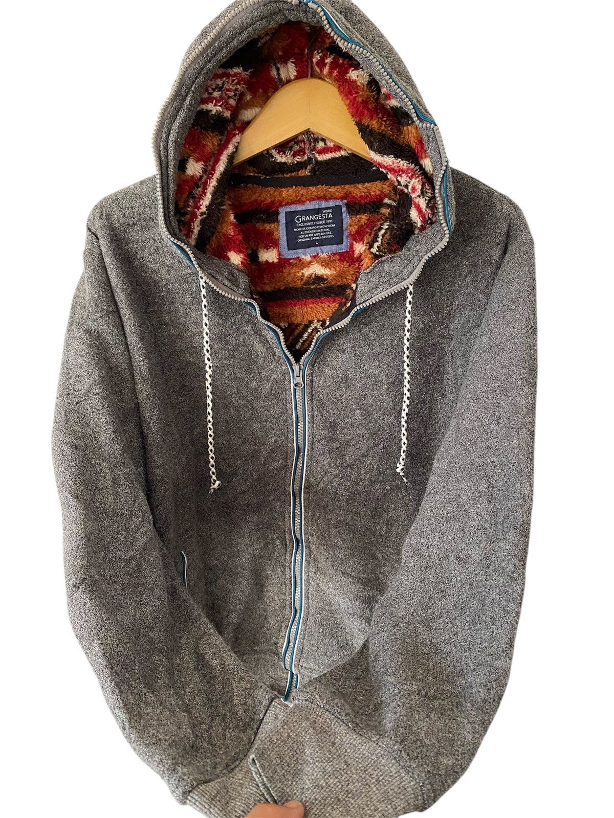 If Six Was Nine Japanese Brand Grangesta Fullzip Hooded Size US L / EU 52-54 / 3 - 1 Thumbnail