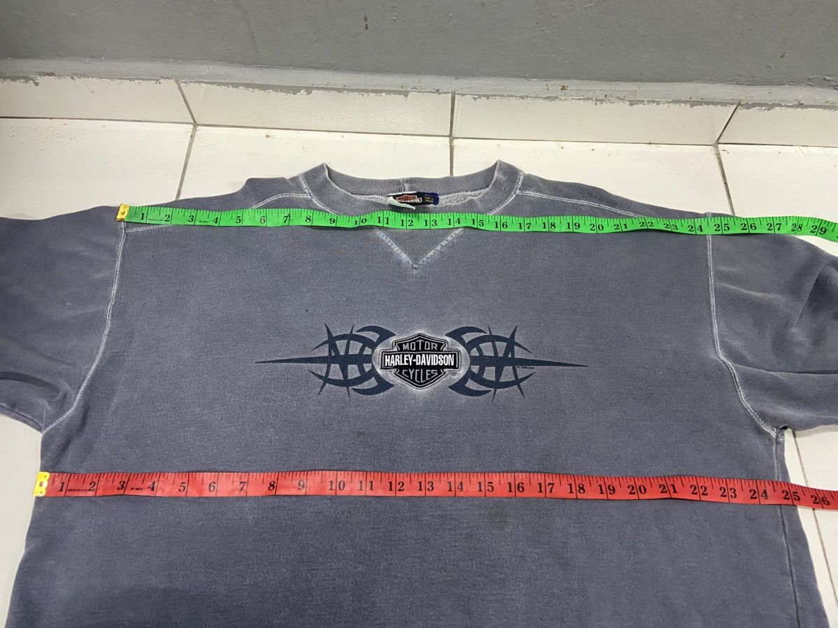 Harley Davidson VINTAGE HARLEY DAVIDSON DISTRESSED CREWNECK Size US L / EU 52-54 / 3 - 13 Thumbnail