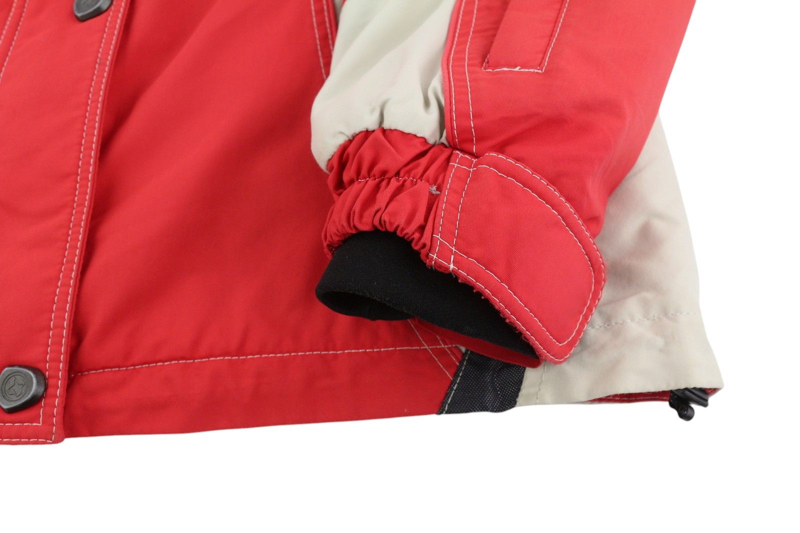 Colmar 44 Red Vintage Hidden Hood Full Zip Lined Lightweight 86456 Size US S / EU 44-46 / 1 - 8 Thumbnail