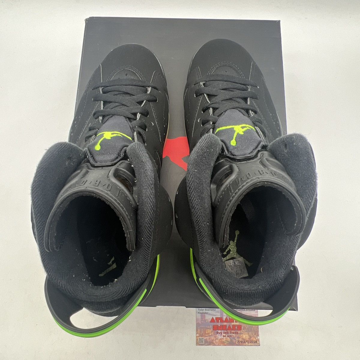Jordan Brand Air Jordan 6 Electric green Size US 8.5 / EU 41-42 - 7 Thumbnail