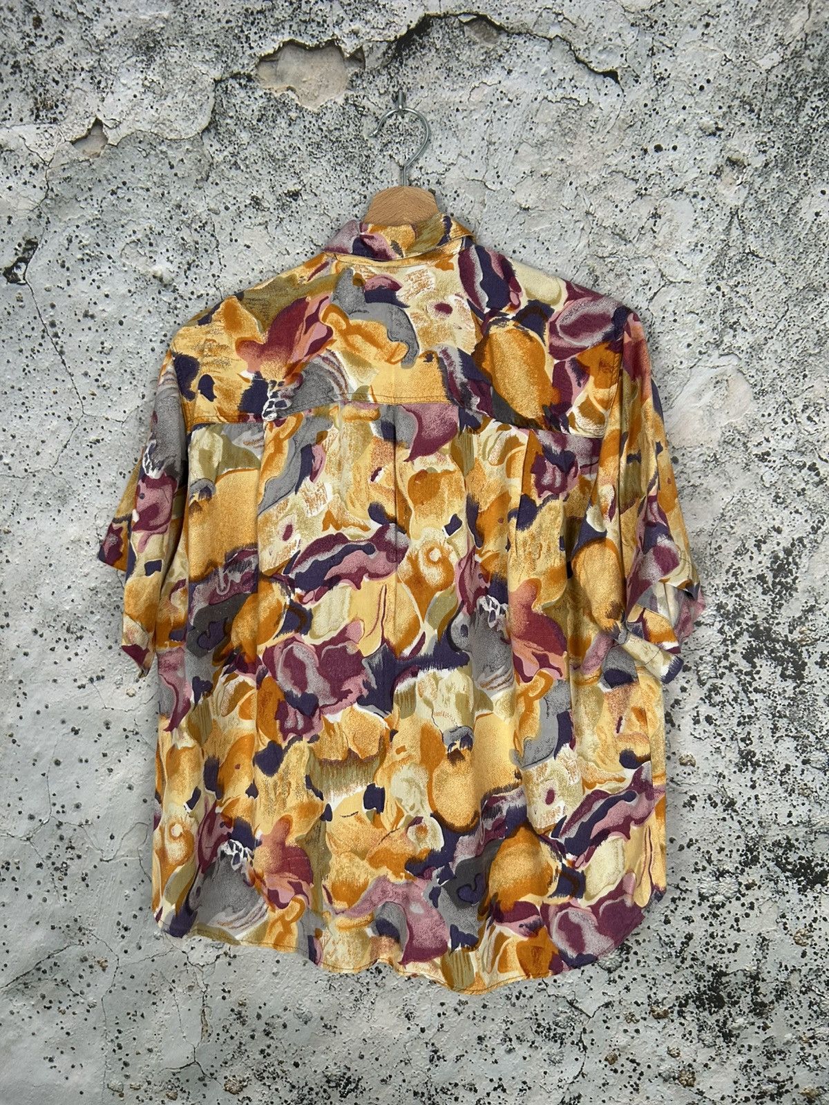 Vintage Vintage Avant Garde Flowers Hawaiian Summer Shirt 90s Size US M / EU 48-50 / 2 - 4 Thumbnail