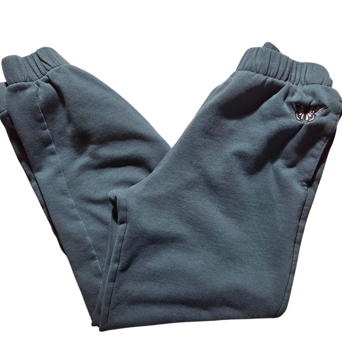 Hollister Hollister Ultra High-Rise Green Sweatpants - Size XS Size 26" / US 2 / IT 38 - 2 Thumbnail