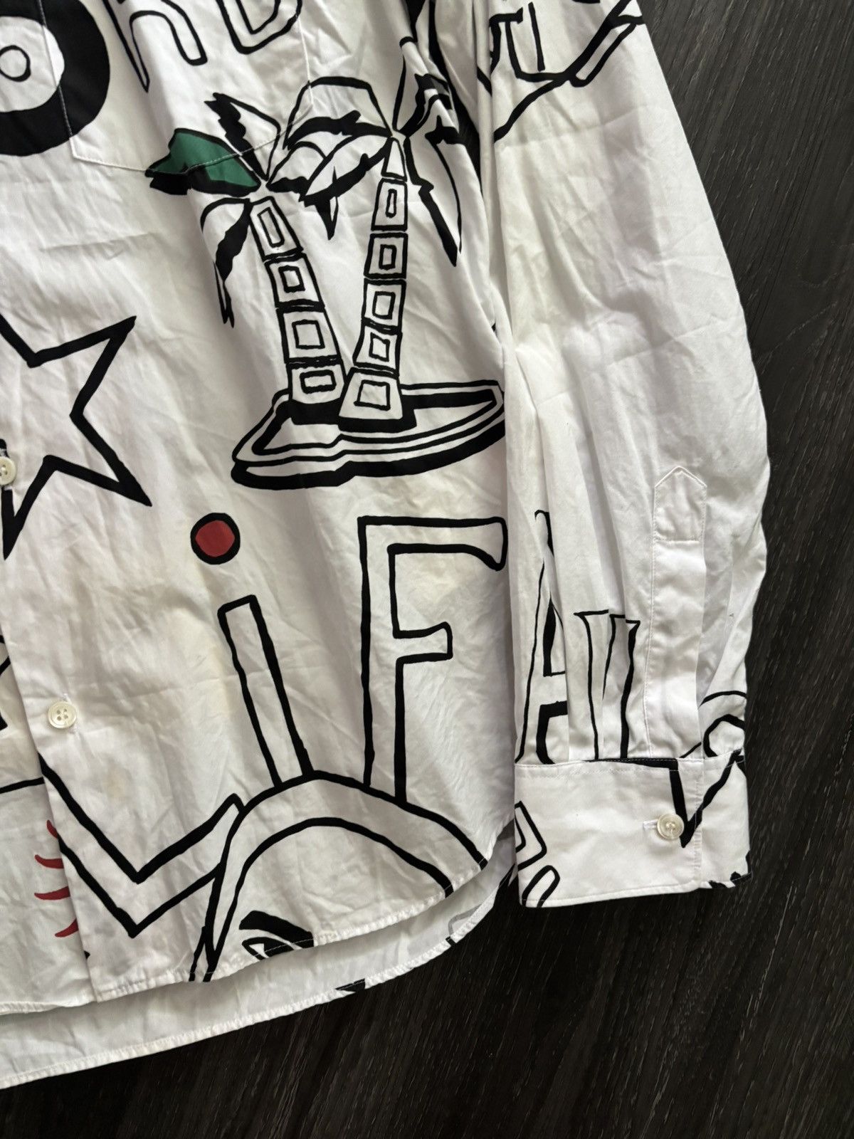 Junya Watanabe SS03 Rasta Bob Button Up Size US M / EU 48-50 / 2 - 13 Thumbnail