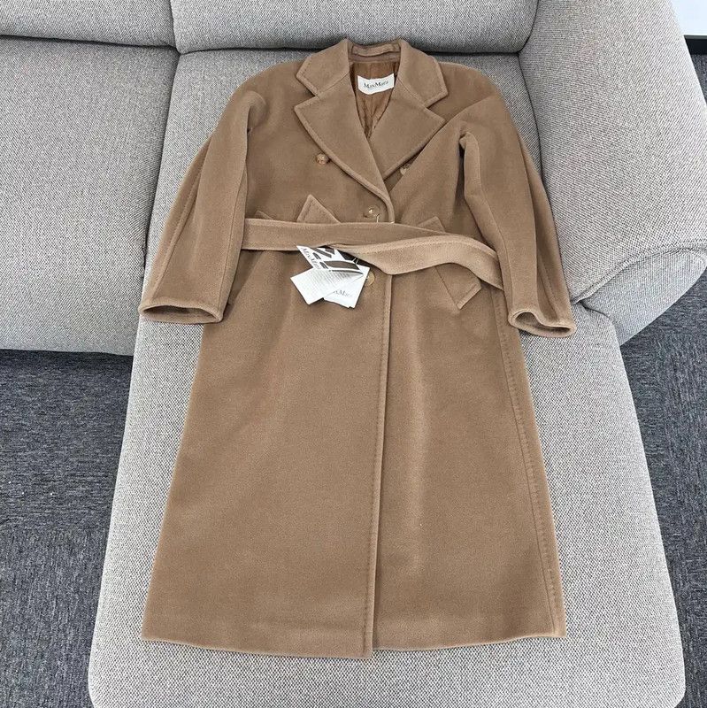 Max Mara MaxMara Camel Cashmere Women's Coat 0089 Size XS / US 0-2 / IT 36-38 - 1 Thumbnail
