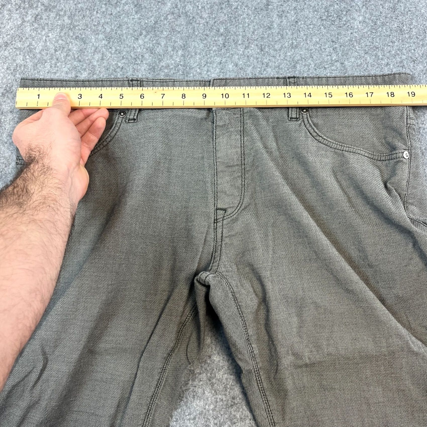 Hugo Boss Hugo Boss Mens Chino Trousers 38 32 Grey Stretch Regular Tapered 5-Pocket Style Maine Mens Size US 38 / EU 54 - 6 Thumbnail