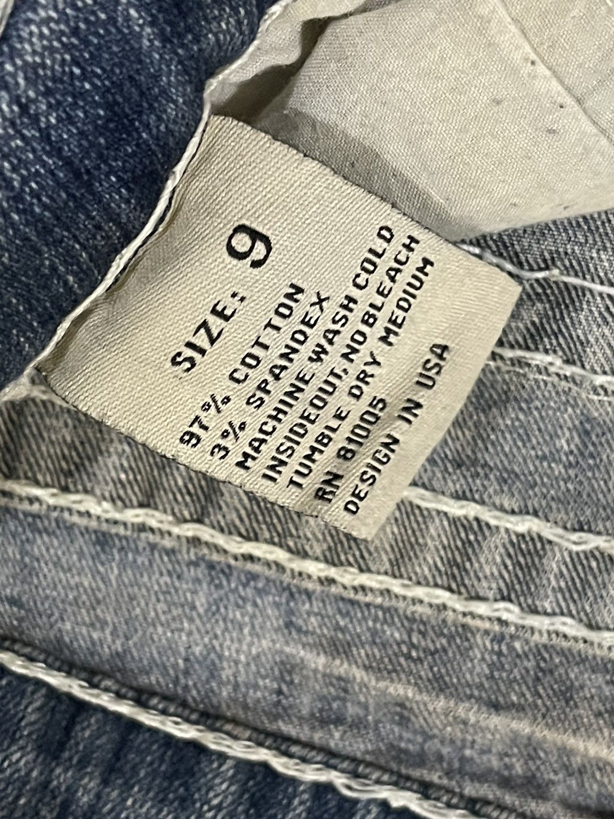 Beauty Beast LA IDOL USA Flared Low Rise Jeans Denim Size US 30 / EU 46 - 7 Thumbnail