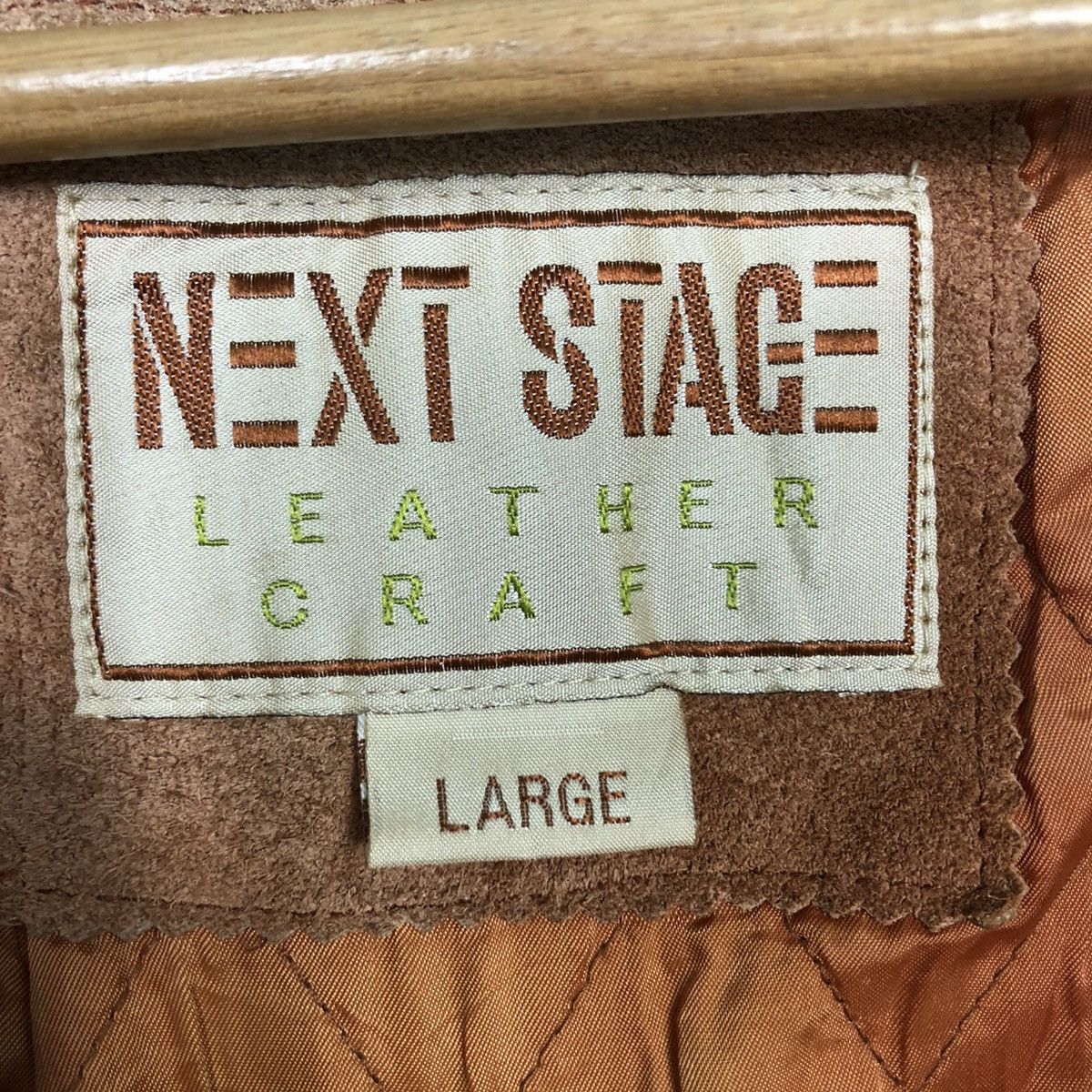 Japanese Brand 🔥VINTAGE LEATHER JACKET SUN FADED NEXT STAGE ISSEY MIYAKE Size US L / EU 52-54 / 3 - 23 Thumbnail