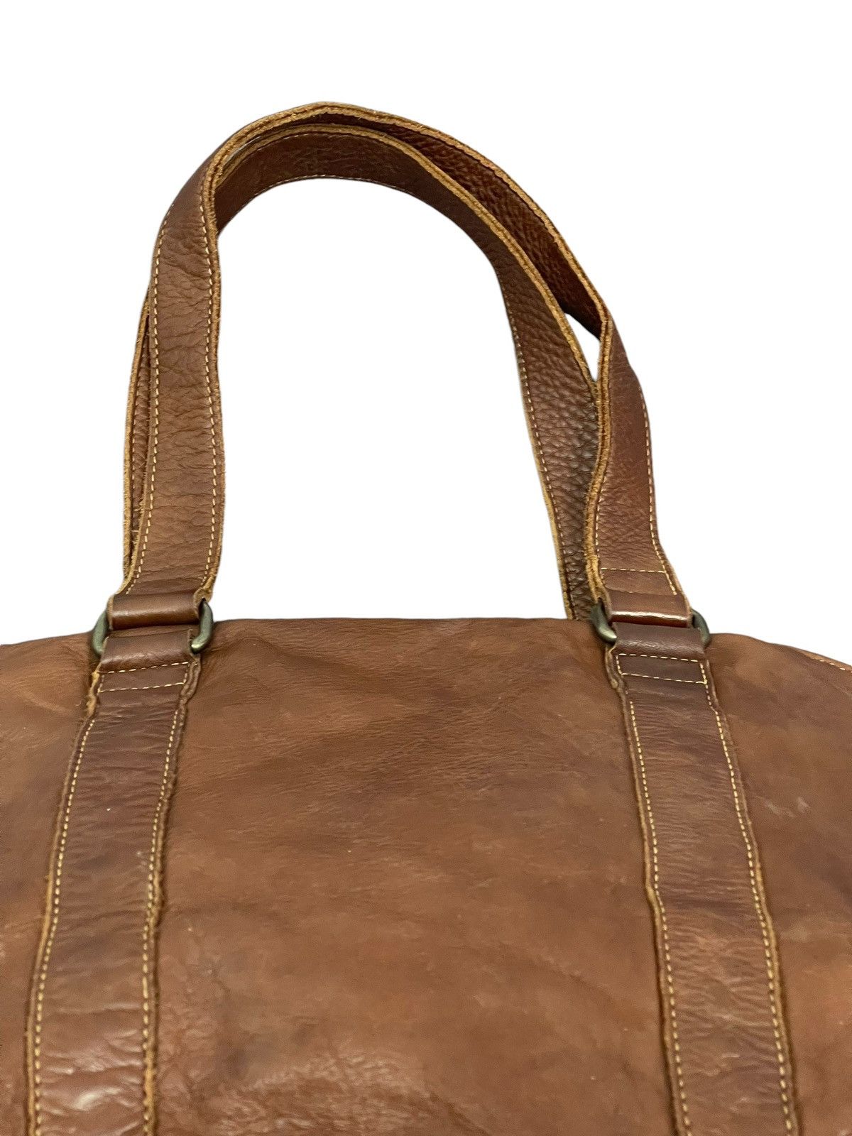 Genuine Leather Full Leather Patina B&Y United Arrows Tote Shoulder Bag 1🟩1 Size ONE SIZE - 20 Thumbnail