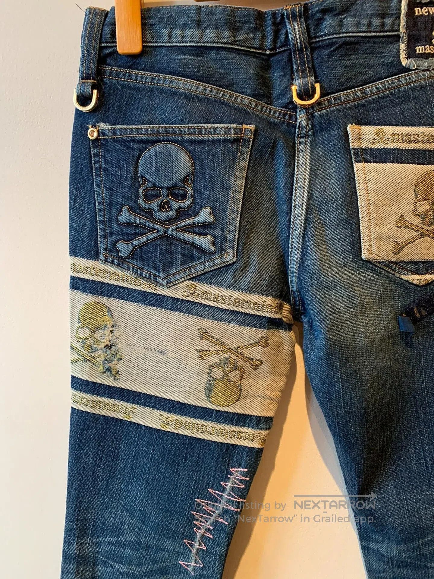 Other Mastermind Japan Blue Denim Jeans. Size 25" / US 0 / IT 36 - 7 Thumbnail