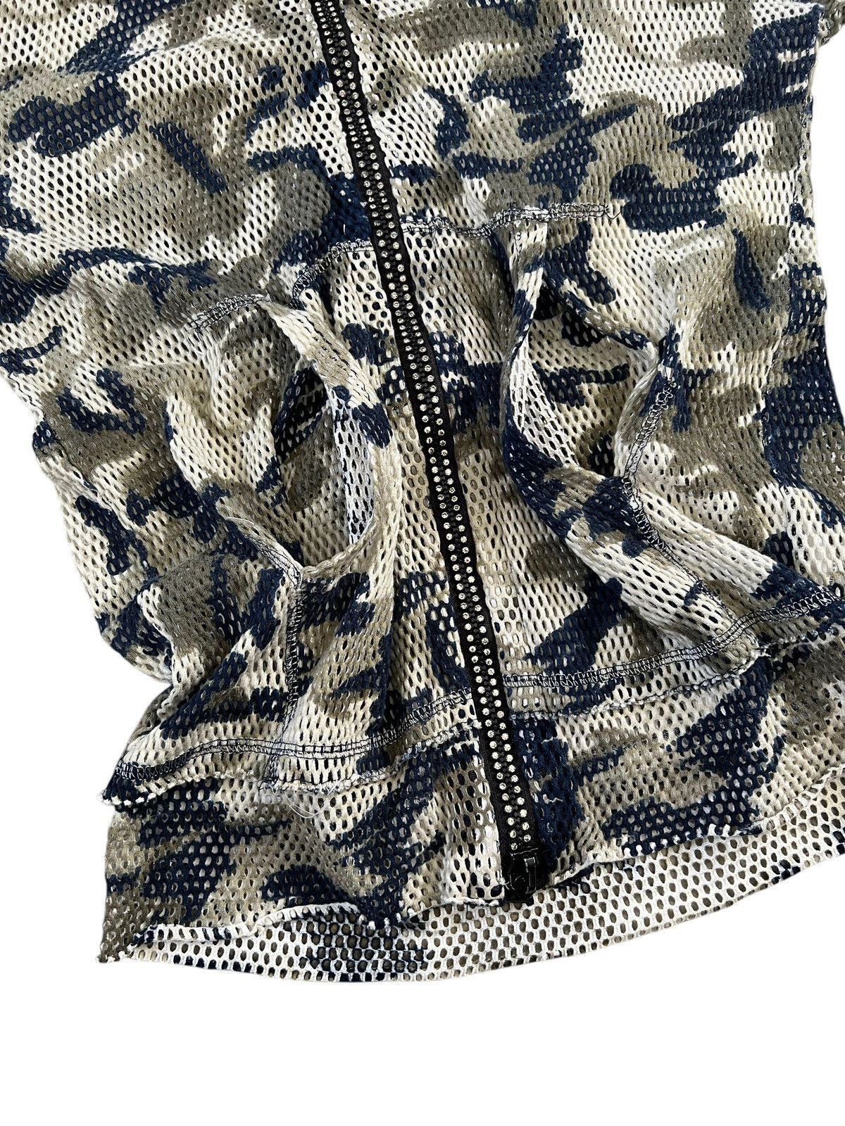 FranCisT MOR.K.S 1990 FranCisT MOR.K.S Camo Mesh Zipper Sweater Size US S / EU 44-46 / 1 - 6 Thumbnail