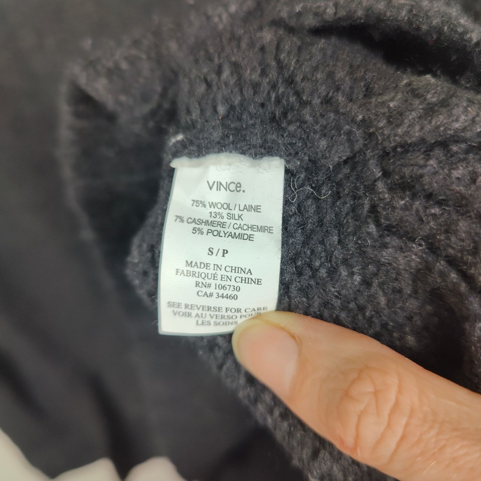Vince Vince Wool Silk Cashmere Turtleneck Sweater Womens Small Size S / US 4 / IT 40 - 5 Thumbnail