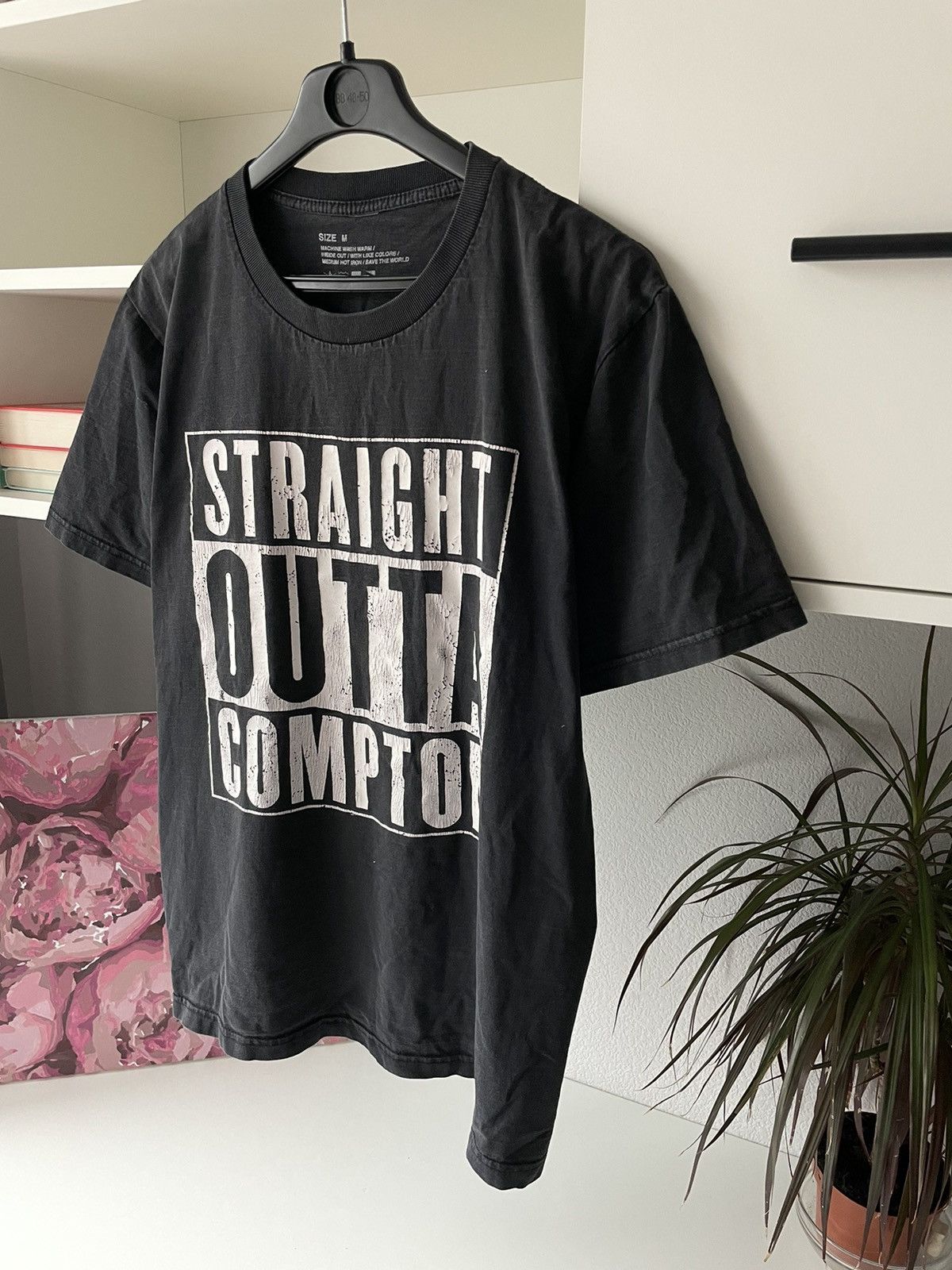 Rap Tees × Vintage N.W.A Straight Outta Compton 00’s Vintage T-Shirt Rap Black Size US M / EU 48-50 / 2 - 3 Thumbnail