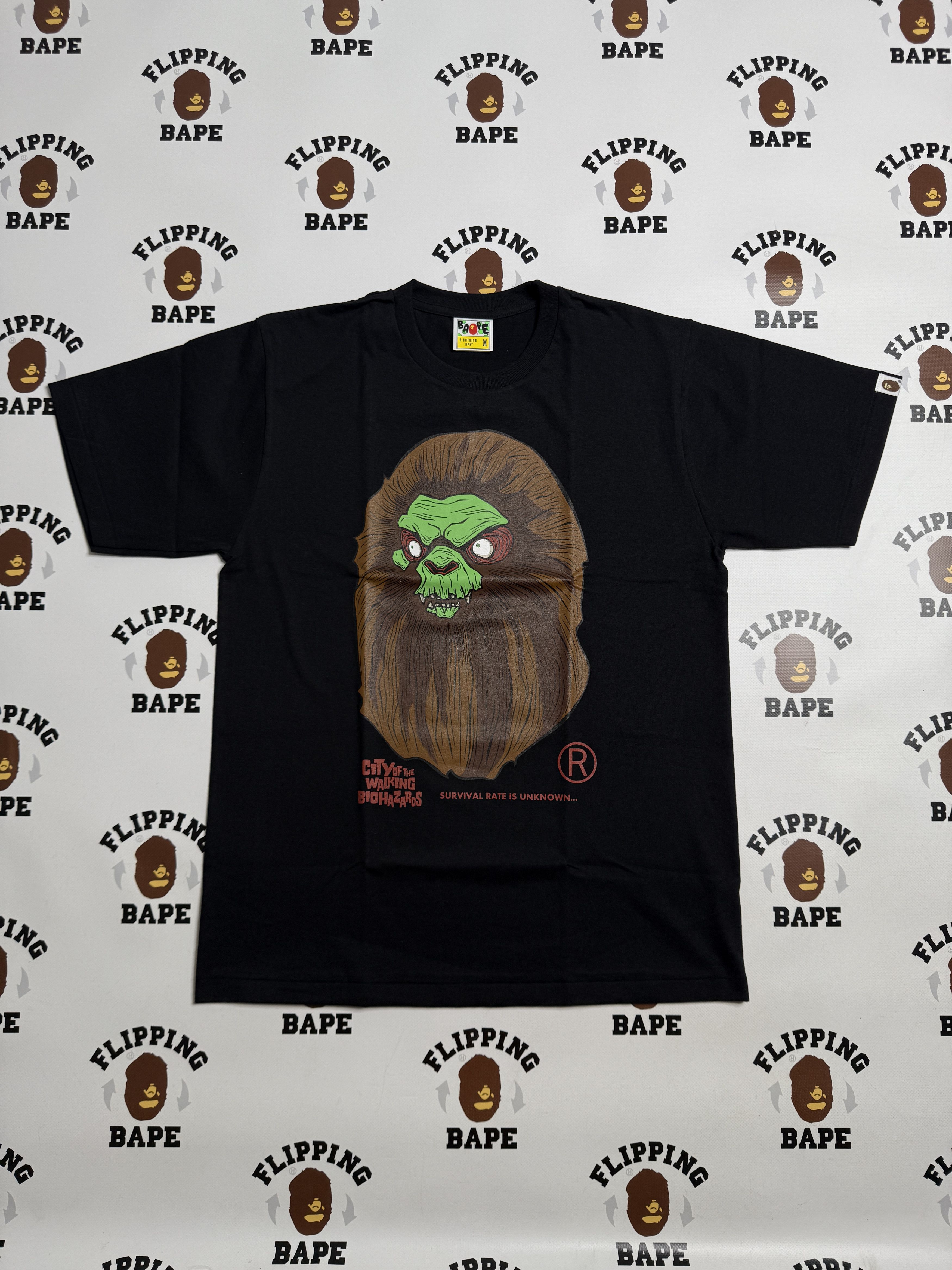 Bape BAPE HORROR MAD APE FACE TEE Size US L / EU 52-54 / 3 - 1 Thumbnail