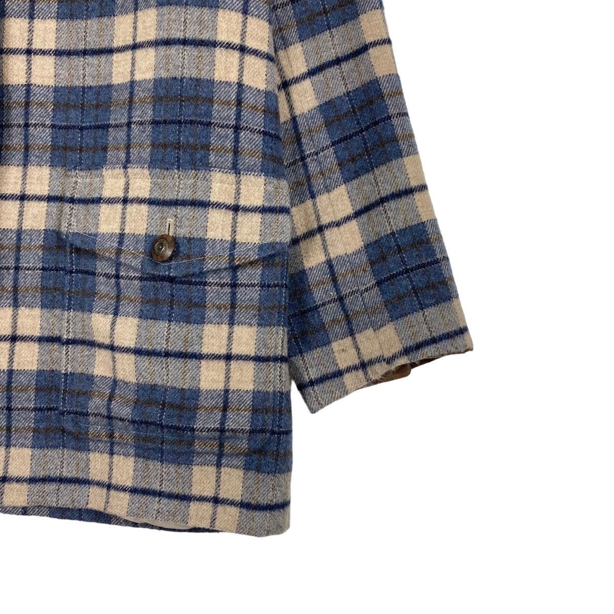 Japanese Brand J.MAC WOOLEN PLAID COAT JACKET Size US L / EU 52-54 / 3 - 6 Thumbnail