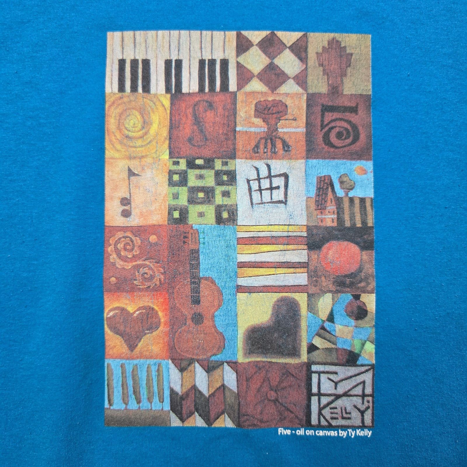 Gildan NIC Fest Nicolaysen Art Museum & Discovery Center Blue Tee Size US XL / EU 56 / 4 - 2 Thumbnail