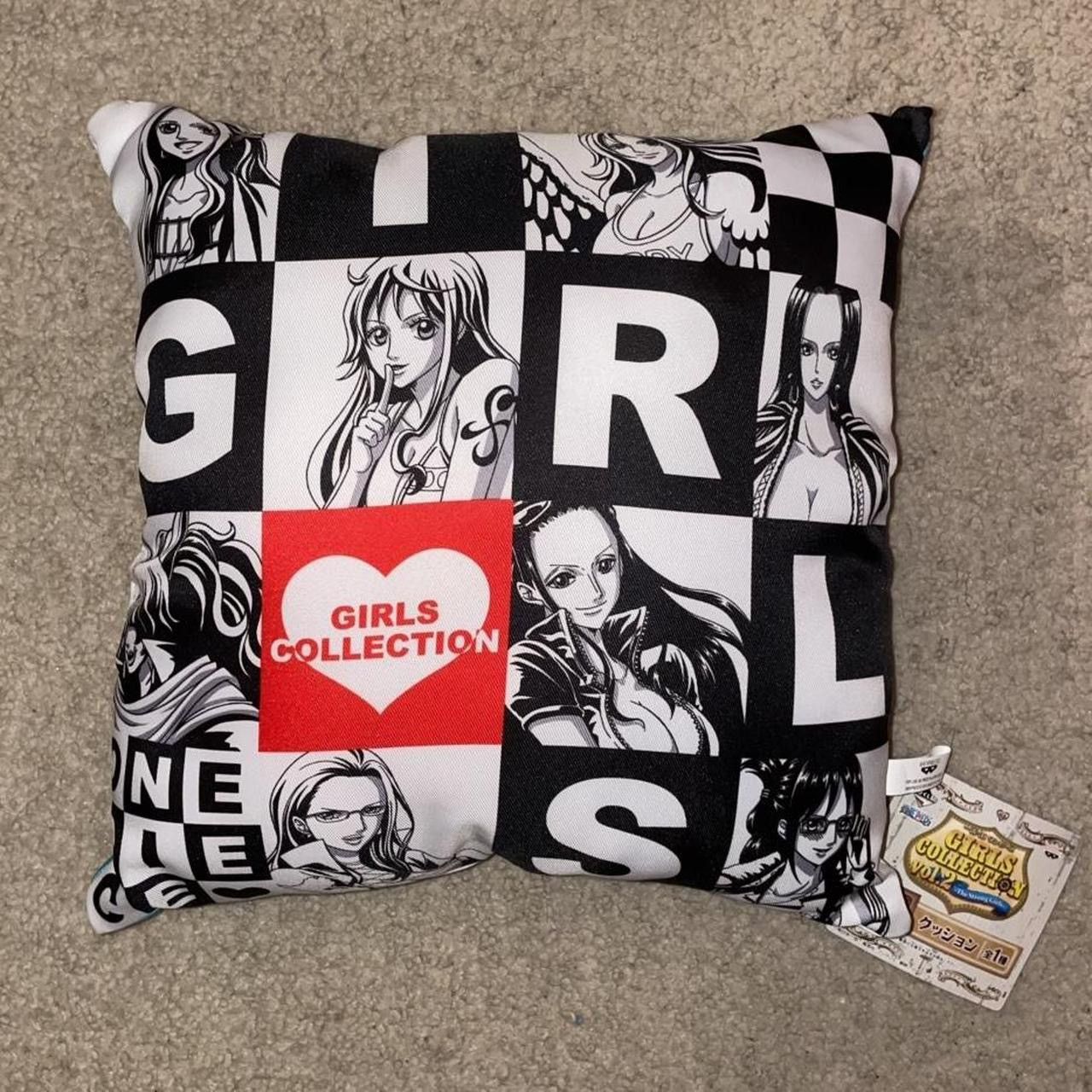 Japanese Brand One Piece Girls Collection Manga Pillow Cushion Nami Robin Size ONE SIZE - 1 Thumbnail