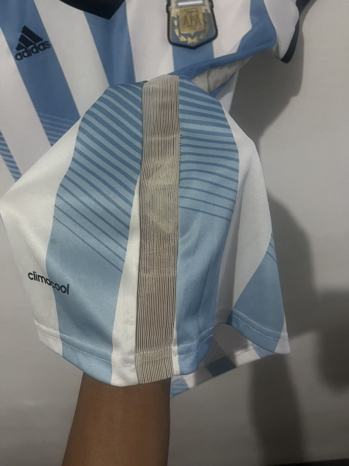 Adidas Jersey Adidas Argentina Home 2014 Women’s Original - G75069 Size S / US 4 / IT 40 - 5 Thumbnail