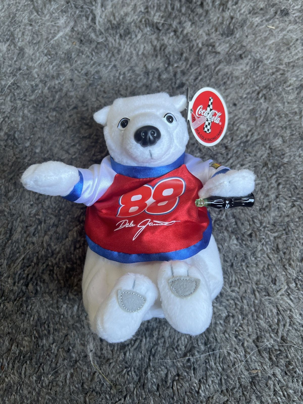 Coca Cola 1999 Coca-Cola NASCAR Dale Jarrett Plush Size ONE SIZE - 1 Thumbnail