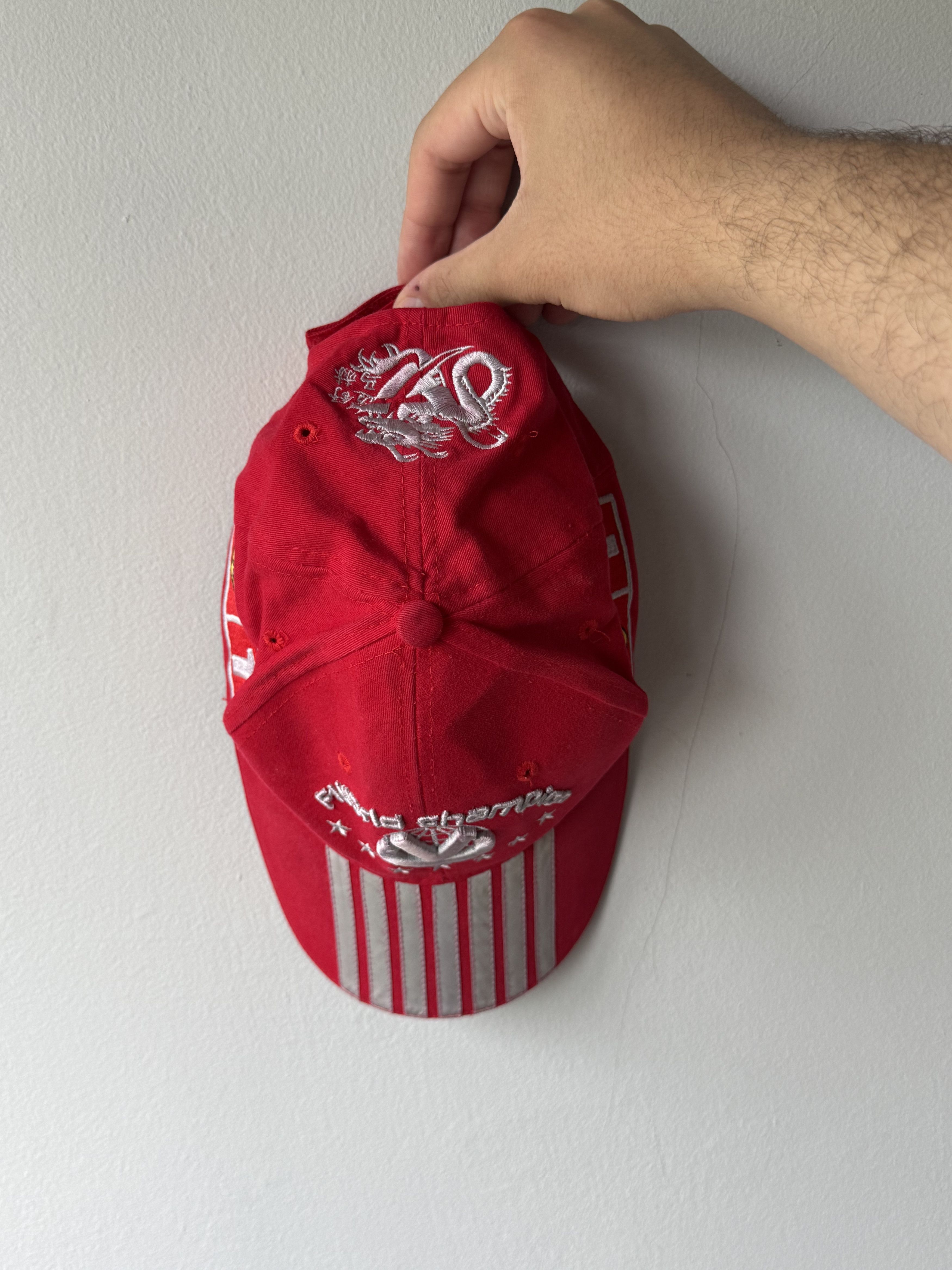 Formula 1 Vtg Michael Schumacher Ferrari F1 World Champion Racing Cap Size ONE SIZE - 5 Thumbnail