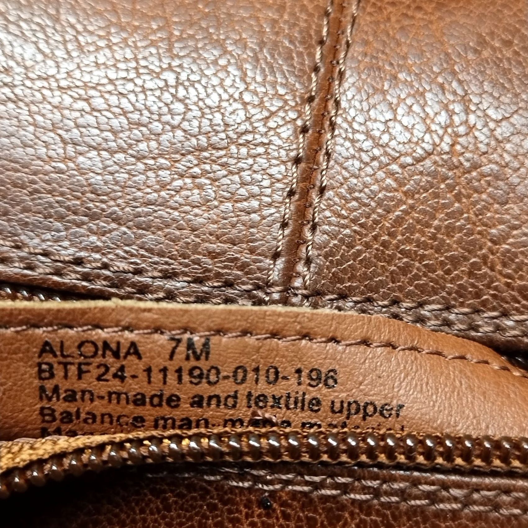 Vintage Baretraps Alona Ankle Boots Womens Size 7M Brown Synthetic Almond Toe Side Zip - Pre-owned, Bootie, Shoes, Easy Slip-On, Casual, Outdoor, 7M Womens Size US 7 / IT 37 - 4 Thumbnail