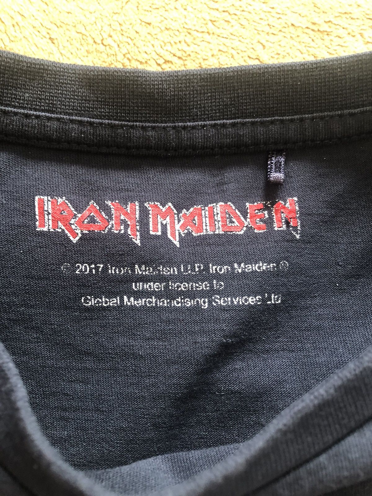 Band Tees × Iron Maiden IRON MAIDEN SOMEWHERE BACK IN TIME ROCK TOUR TEE SHIRT Size US M / EU 48-50 / 2 - 3 Thumbnail