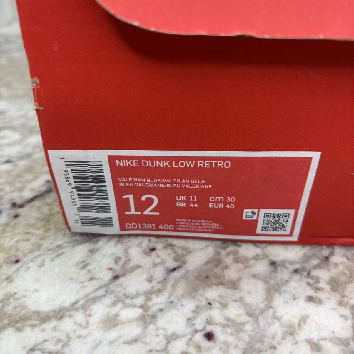 Nike Size 12 - Nike Dunk Low Velarian Blue CLEAN W/Box SHIP ASAP Size US 12 / EU 45 - 15 Thumbnail