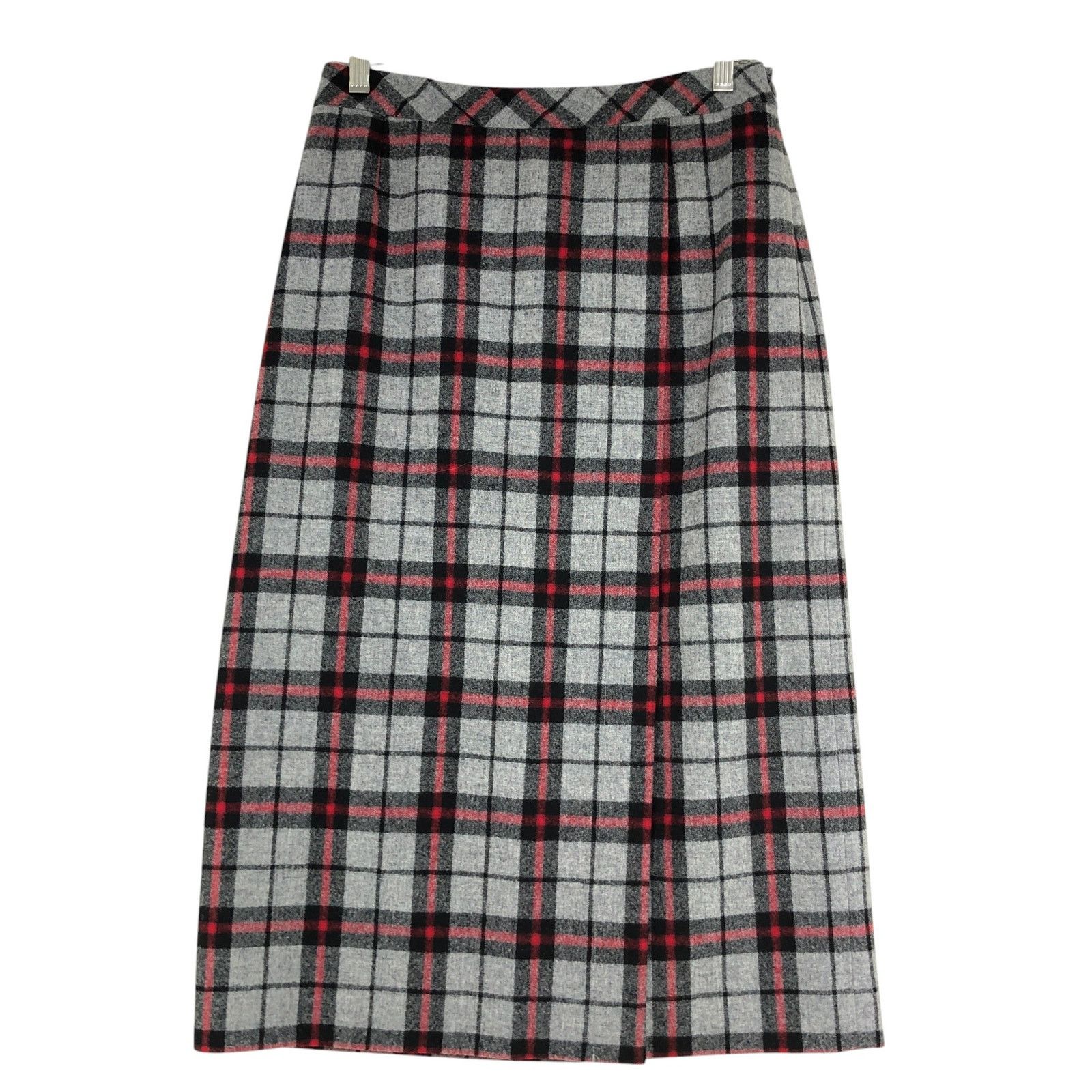 Pendleton Pendleton Petite Size 8P Skirt Midi Wool Plaid Side Zip Size 30" / US 8 / IT 44 - 1 Thumbnail