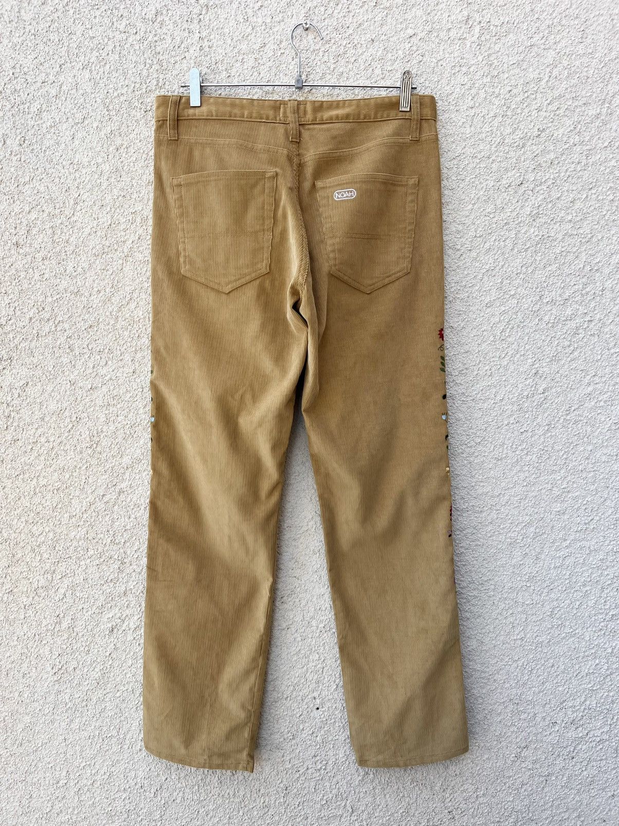 Jimi Hendrix × Noah NOAH x Jimi Hendrix Embroidered Corduroy Pants 32" Size US 32 / EU 48 - 2 Thumbnail