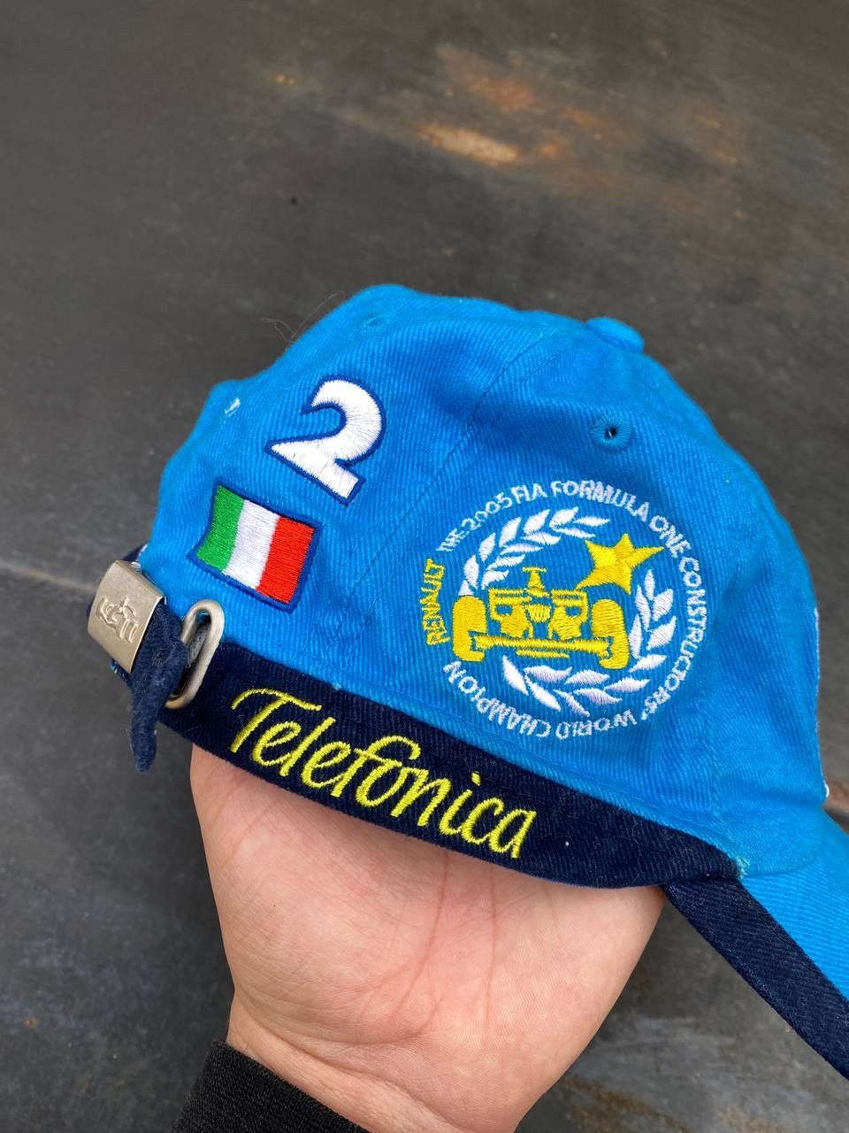 Formula 1 Renault Telefonica Racing Formula 1 y2k cap hat Size ONE SIZE - 4 Thumbnail