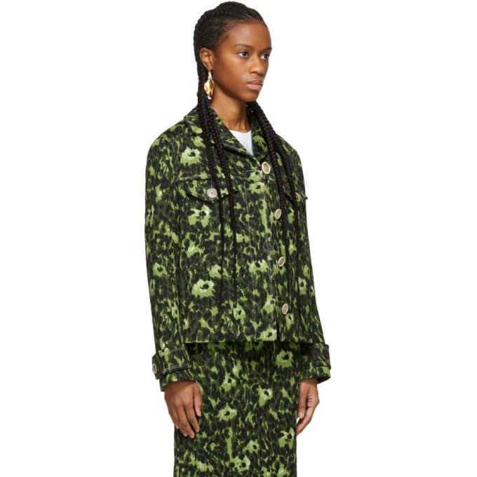 Marni o1y1025 Jacket in Military Green Size XS / US 0-2 / IT 36-38 - 2 Thumbnail