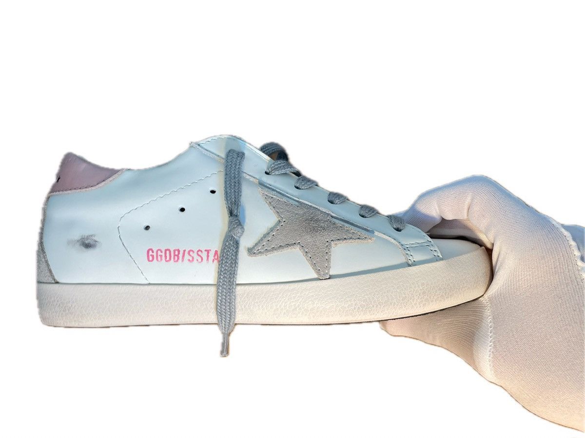 Golden Goose Weiß/Rosa Golden Goose Sneaker Size US 8 / IT 38 - 10 Thumbnail