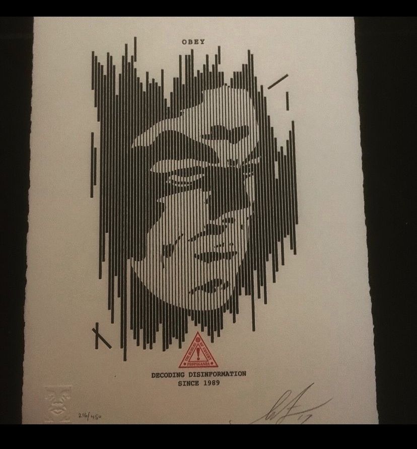 Other Shepard Fairey Decoding Disinformation Size ONE SIZE - 1 Thumbnail